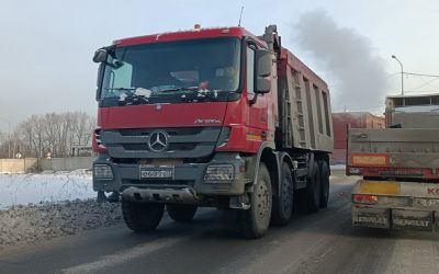 Услуги самосвала Actros - Луганск, заказать или взять в аренду