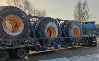 Тралы для перевозки больших грузовых колес - Кировск, заказать или взять в аренду