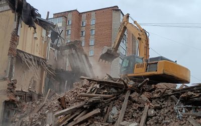 Промышленный снос и демонтаж зданий спецтехникой - Луганск, цены, предложения специалистов